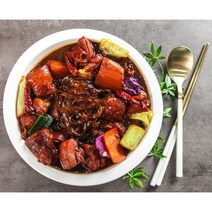 청담찜닭 4종 찜닭 간장 빨간 로제 크림카레 순살찜닭 700g, 간장찜닭