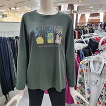 크로커다일레이디 DP01 라운드긴팔티셔츠 CLBFTS902