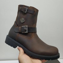 싼타팡 할리데이비슨 워커 부츠 남녀공용 오토바이 슈즈 Harley Davidson, 260mm