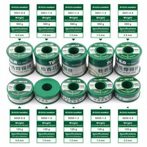 0.8-2.0mm 63/37 FLUX 2.0% 45FT 주석 납 용융 로진 솔더 인두 와이어 롤 Diam No-clean, 01 0.8mm_01 120g