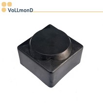 사각고무캡/50x50/파이프캡/고무패킹/고무발/의자발