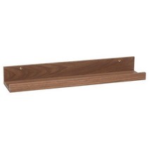 이케아 IKEA 액자선반 호두나무무늬 55x12x8cm 섬유판, 1개, 이미지참조