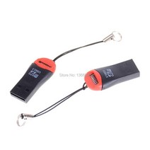 리더기 100 개몫 휘슬 usb 2.0 t-플래시 메모리 카드 리더tfcardmicro