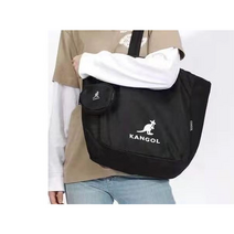 캥거루 로고 방수 숄더백 에코백