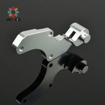 오토바이 CNC 브레이크 디스크 어댑터 브래킷 320MM 혼다 CR125E CR125R CRE CRF 125 250 450 CR250R CRF250X CRF250R CRF450R, 은