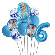 생일 풍선 레터링 파티룸 왕자 헬륨 번호 헬륨풍선 브라이덜샤워, 06 Number-6