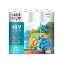 나무야나무야 대용량 3겹 25m 32롤 화장지