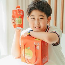 100% 순수 생사과즙 씨없는 사과즙 아기 NFC 착즙 사과주스, 배즙 64포 실속포장
