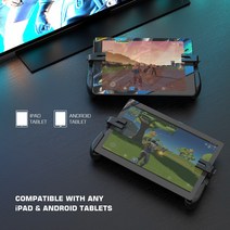 GameSir-F7 클로 태블릿 컨트롤러 조이스틱 아이패드/안드로이드 태블릿 플러그 앤 플레이 게임 패드 PUBG 전화 오브 듀티 모바일 레전드