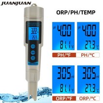 PH미터 PC-101 PH 측정기 ORP 염소 측정기 TDS 염도 테스터 EC 온도 풀, 협력사, 1PH ORP 온도에서 3