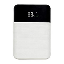 블랙박스보조배터리 lcd 디스플레이 4x18650187002070021700 배터리 쉘, 하얀