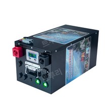 12V 자동차 인산철 배터리 파워뱅크 차량보조출력, 충전기포함 12V120AH (1.4kWh)