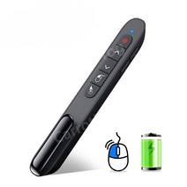 RF 2.4 GHz USB 충전식 프리젠 테이션 파워 포인트 PPT 맥/PC 원격 제어 프로젝터, 옵션참조