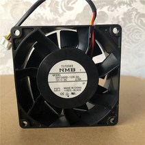 호환NMB 08038RE-12R-GL 12 2.15A 8cm 8038 3 선 냉각 송풍기, 한개옵션0