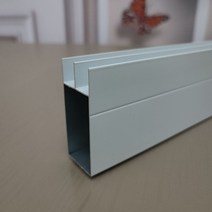선홈통 측구 지붕 처마 상자홈통 우수관로 밴딩 빗물, 85cm 화이트 홈
