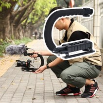 동영상 핸들 브라켓 촬영 손잡이 캠코더 카메라, 상세페이지 참조
