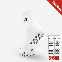 [위풋 WEFOOT 국가대표양말] 더블 논슬립 미드 삭스, 화이트, L(275 이상)