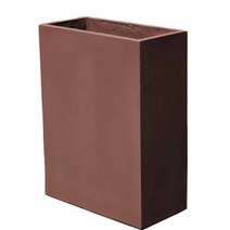 인테리어 대형 화분 시멘트 발코니 테라스 발코니, 브라운운