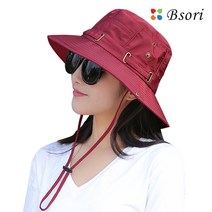 베이직 벙거지모자 5종_버킷햇 등산모자 캠핑모자, 와인