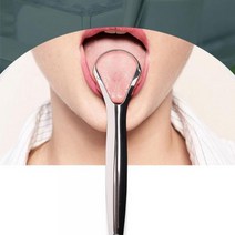 1+1 스텐 혀클리너 백태 설태 제거 혀닦기 혀칫솔 혓바닥, 4개