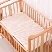 신생아 아기 침대 패드 침대맞춤 패드 (이케아 보니유아 쁘띠라뺑 벨라등), 베이지, 쁘띠라뺑도모L, PAD-BDL