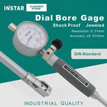 INSTAR 다이얼 보어 게이지 10-18mm 소형 충격 방지 산업용 품질 18-35mm DIN 표준, 05 50-100mm