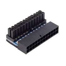 ATX 24 핀 90 도 전원 플매트 카펫 러그 어댑터 메인 보드 마더 커넥터 모듈러 공급 장치 케이블