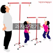 기쁜우리게임창고 과자따먹기 명랑운동회 체육대회 게임 용품, 과자따먹기초록