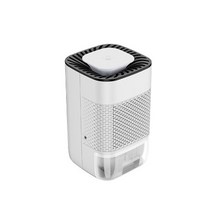 원룸제습기 제습기공기청청기DMWD-가정용 미니 제습기 800ML 공기 건조기 수분 흡수기 침실 주방용 청, 01 White_02 미국 플러그