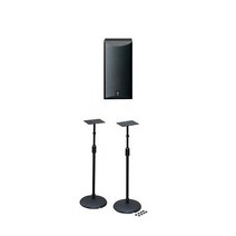 YAMAHA 야마하 스피커 시스템 블랙 1대 NSB210B 고급 음악, 스탠드 세트