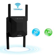 유심라우터 에그와이파이 휴대용 이동식 동글 와이파이 듀얼 칩 리피터 무선 증폭기 1200 Mbps 익스텐더 네트워크 라우터 장거리 액세스 포인트 어댑터 5Ghz 2.4G, 04 B Black_01 EU 플러그