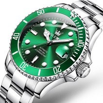 olevs 기계식 시계 자동 시계 남성용 방수 발광 시계 럭셔리 브랜드 손목 시계 선물 세트