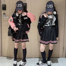 아동자켓 모직 pk 공용 야구 점퍼 캐주얼 코트