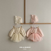 23봄 씨엘드마망 스프링발레슈트 아기옷 신생아슈트 우주복 아기롬퍼
