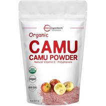 Micro Ingredients 카무카무 천연 비타민 C 파우더 227g, 1세트, 단일용량