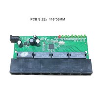 8포트 고속 이더넷 스위치 모듈 공장 제조 업체 Oem 중국 심천 공급 pcb 보드 사무실, 02 E1