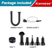 미니송풍기 무선송풍기 Kamolee-1100W 무선 공기 송풍기 40500RPM 먼지 팽창기 진공 다기능 충전식 Makita, 01 Only Accessories Kit_01 미국