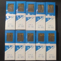 크라운 일본제 정품 90mm 100쌈 하이퀄리티 긴바늘