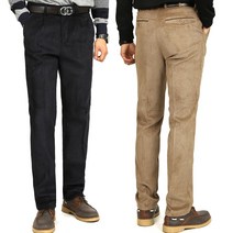 노블진 중년 남자코듀로이바지 남성기모면바지 모직 겨울슬랙스