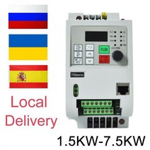 위상변환기 220v입력 380v출력 뜨거운! 0.75KW/1.5kw/2.2KW/단상 인버터 출력 3 상 VFD 주파수 변환기 가변, 04 2.2kw(3HP)_01 380V