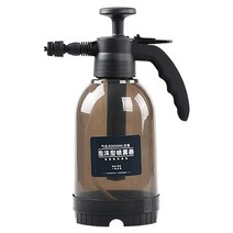 폼분무기 2L 산성 알칼리 저항 세차 휴대용 거품 물을 수 공기 압력 분무기 물병 자동차 청소 도구, 03 Black
