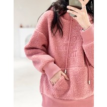 루즈핏 후드티 거물급 파운드리 겨울 가을 여성 와이드 램스 건 아스팔트 마저도 후드기모 보온 맨투맨 2628482112