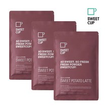 스위트컵 자색고구마 라떼 파우더 500g, 3개, 3개