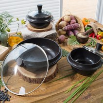 싸인쿡 저수분 2중 도깨비 가마솥 28cm(전골 겸 팬 대용), 단품, 1개