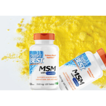 닥터스 베스트 엠에스엠 MSM 옵티 MSM 1500 mg 120 타블렛, 5개, 120정, 120정