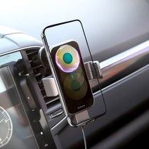 불스원 오토스캔 무선충전 차량용 핸드폰거치대 15W 통풍구 자동거치