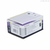 렉스마크 C544DN 정품토너 노랑 2000매(C540H1YG), 1개