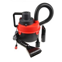 상업용청소기 호텔청소기 12v car auto Portable high power handheld wet dry duster 흙 수집기 손전등 strong 흡입 car a30, 빨간색