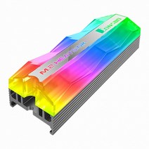 JONSBO JELLY M.2 SSD HEATSINK ARGB ssd1tb/ssd240g/ssd외장하드/ssd120g/노트북ssd/삼성ssd500gb/ssd256g/ssd1t/ssd500/mx500, 단일 저장용량, 단일 모델명/품번