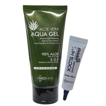 메디힐 알로에베라 아쿠아겔 120ml 선크림증정 피부진정, 4개